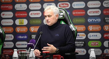 Jose Mourinho: "Bugünkü maç çok iyi bir maçtı"