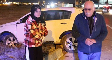 Kaçak göçmenlerle kaçtı, kaza yapıp sahte kimlikle yakalanınca jandarmayı suçladı