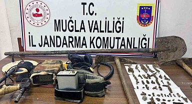 Kaçak kazı şüphelileri serbest