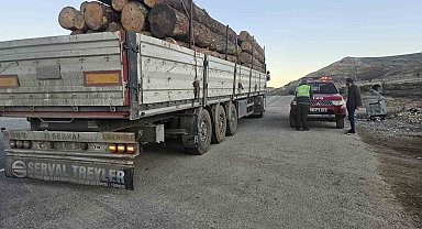 Kaçak orman emvaline karşı denetim yapıldı