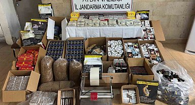 Kaçak sigara imalatına jandarma ekiplerinden 'yakın takip'