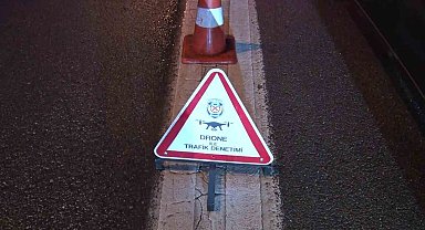 Kadıköy'de dronlu denetimde 8 sürücüye ceza