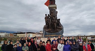 Kadınlar Manisa Salihli'yi adım adım gezdi