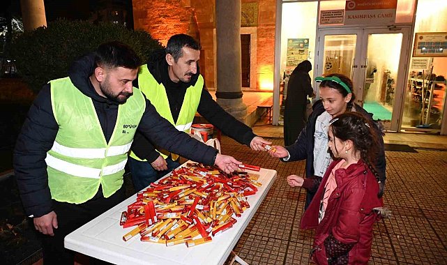 Kandil şekerleri Bozüyük Belediyesi'nden
