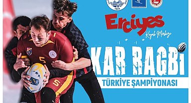 Kar Ragbi Türkiye Şampiyonası Erciyes'te yapılacak