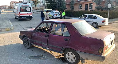 Karaman'da Fiat Tofaş ile motosiklet çarpıştı: 2 yaralı