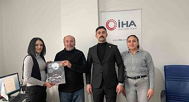 Kars Ülkü Ocakları'ndan İHA'ya ziyaret