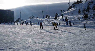 Kartalkaya'da sömestr yoğunluğu