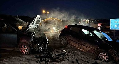 Kastamonu'da hafif ticari araç ile otomobil çarpıştı: 6 yaralı