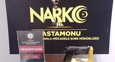 Kastamonu'da uyuşturucuyla yakalanan şahıs gözaltına alındı