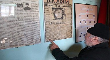 Kastamonu'da 87 yıl önce hazırlanan duvar gazeteleri tarihe ışık tutuyor