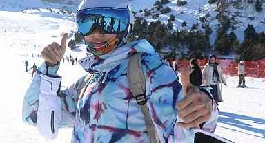 Kayak merkezlerinde kar kalınlığı; Palandöken 125, Ergan 108 cm