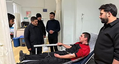 Kaymakam Bulut, yeni yıla görevi başındaki ekiplerle girdi