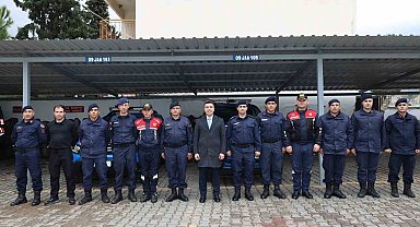 Kaymakam Gündoğdu jandarma personeli ile bir araya geldi