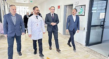 Kaymakam Özdemir Midyat ADSM'de incelemelerde bulundu