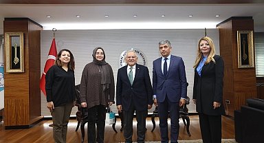 Kayseri Büyükşehir 'Altın Öğrenci'yi ağırladı
