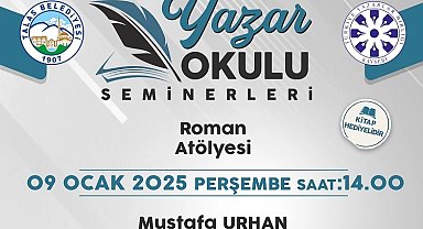 Kayseri Talas Yazar Okulu'nun konuğu Mustafa Urhan