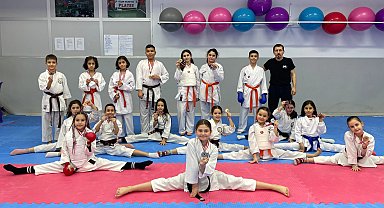 Keşanlı karateciler açık siklette gururlandırdı