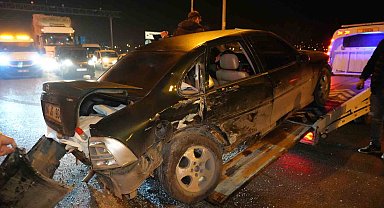 Kırıkkale'de iki otomobil çarpıştı: 3 yaralı