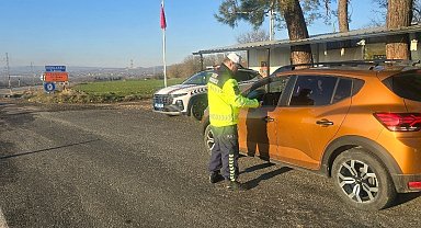 Kırklareli'nde 333 sürücüye işlem yapıldı