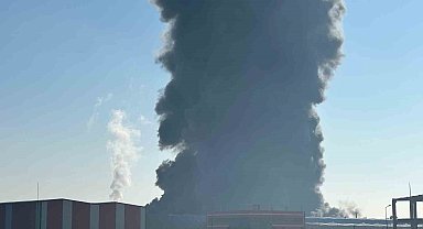 Kırklareli'nde oyuncak fabrikasındaki yangına müdahale sürüyor