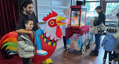 Kocaeli Gölcük'te çocuklar doyasıya eğlendi