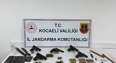 Kocaeli merkezli silah kaçakçılığı operasyonu: 22 gözaltı