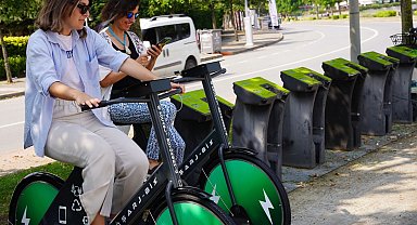 Kocaeli'de 109 bin 73 dakika pedal çevrildi