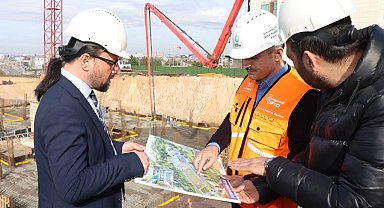 Kocaeli'de Çayırova Spor Lisesi inşaatı devam ediyor