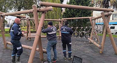 Kocaeli'de oyun gruplarına periyodik bakım