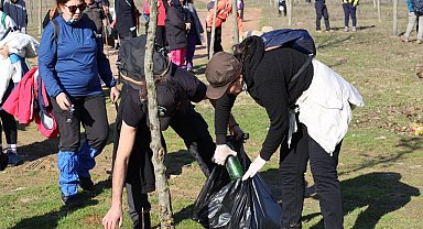 Kocaeli'de yürüyüş Üçgaziler'in eşsiz doğasında devam etti