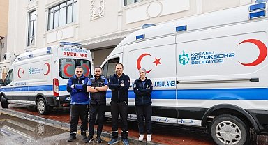 Kocaeli'nde 2024'te 48 bin kişiye "Hasta Nakil Ambulans"