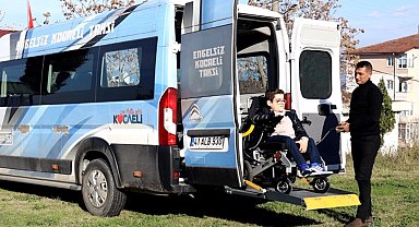 Kocaeli'nin 'Engelsiz Taksi'si 2024'te 38 bin kişiye ulaştı