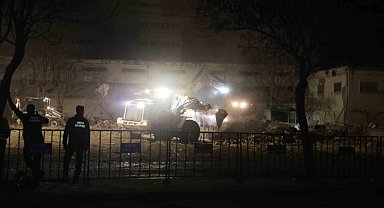 Konya'da çöken binada enkaz kaldırma işlemi tamamlandı