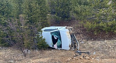 Konya'da trafik kazaları: 3 yaralı