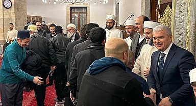 Konyalıların kandiline protokolden tebrik