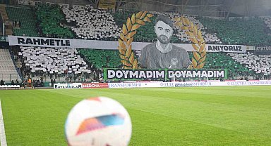 Konyaspor - Fenerbahçe maçında Ahmet Çalık anıldı
