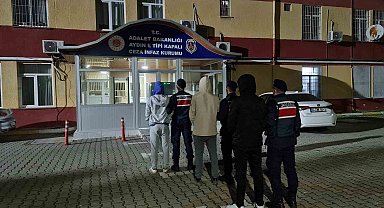 Köşk'te kablo hırsızları yakalandı