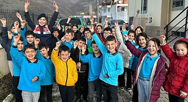 Köşk'te öğrencilere ağaç sevgisi aşılandı