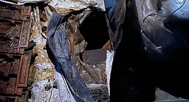 Köy evinde çıkan yangın büyümeden söndürüldü