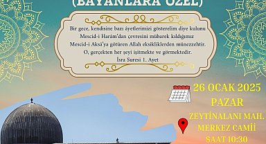 Köyceğiz'de Miraç Kandili özel programlarla idrak edilecek