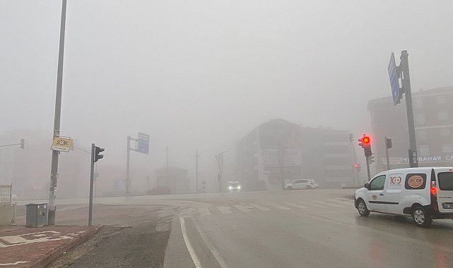 Kulu'da yoğun sis ve gizli buzlanma hayatı olumsuz etkiliyor