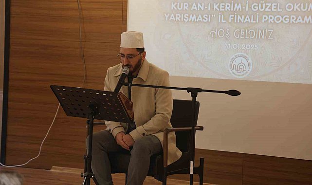 Kur'an-ı Kerim'i güzel okuma yarışması il finali yapıldı