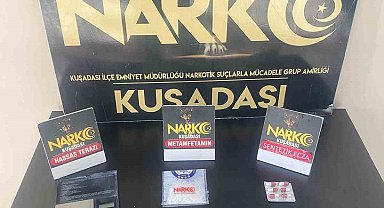 Kuşadası'nda uyuşturucu operasyonuna 1 tutuklama