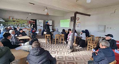 Kütahya'da 47 üreticiye organik bitki besleme ve organik bitki sağlığı uygulama teknikleri anlatıldı