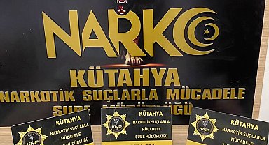 Kütahya'da uyuşturucu operasyonu: 1 kişi tutuklandı