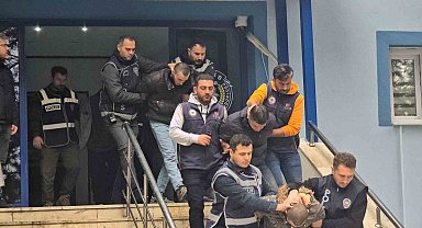 Kuyumcu soyguncuları adliyeye sevk edildi