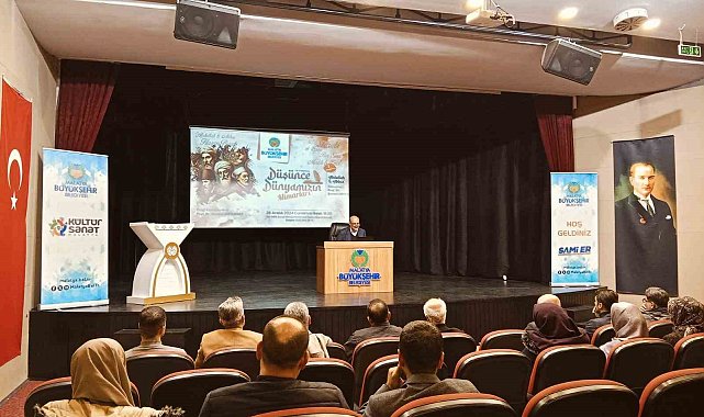 Malatya Büyükşehir Belediyesi'nden kültürel seminerler