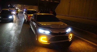 Malatya'da 4 araçlı zincirleme kaza