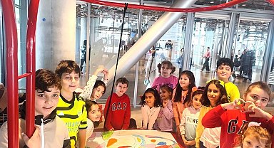Maltepeli çocuklar İstanbul Modern'i ziyaret etti